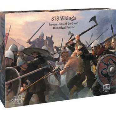 Puzzle - 878 Vikings: Invasions of England - 1000 pcs