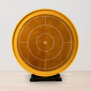 Woodestic Crokinole Tournament Set (Walnut - Amber)