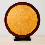 Woodestic Crokinole Tournament Set (Steamed beech - Crimson)