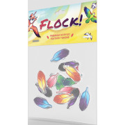Flock!: Premium Acrylic Feather Tokens