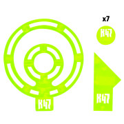 Konflikt'47 - Acrylic Objectives and Template Set