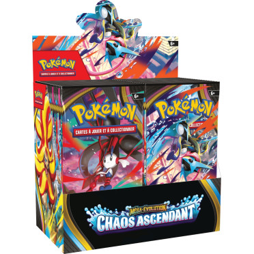 Pokémon ME04 Chaos Ascendant - Boîte de 36 Boosters