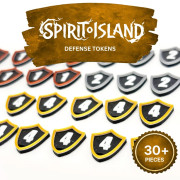 Jetons D&eacute;fense compatible avec Spirit Island