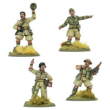 Bolt Action - British - 8th Army Platoon Commanders