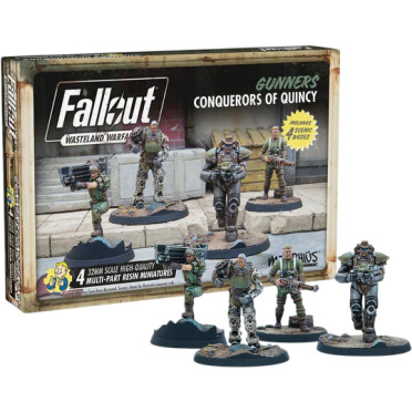 Fallout Wasteland Warfare: Gunners - Conquerors Of Quincy
