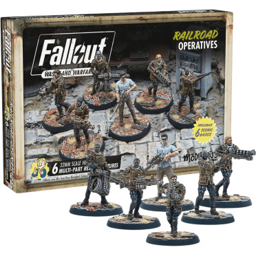 Fallout Wasteland Warfare: Railroad - Operatives