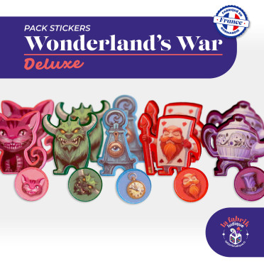 Wonderland's War Deluxe - Pack de stickers