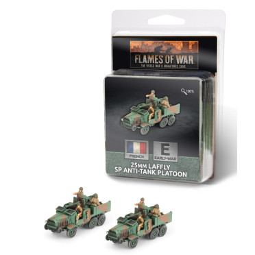 Flames of War - Blitzkrieg - 25mm Laffly SP Anti-tank Platoon
