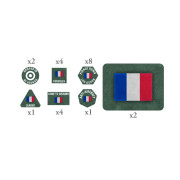 Flames of War - Blitzkrieg - French EW Tokens and Objectives