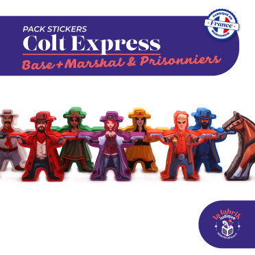 Colt Express & extension - Pack de stickers