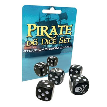 Pirate Dice - D6 Dice Set