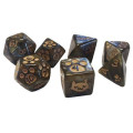 Kitten - Polyhedral Dice Set - Brown 0