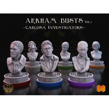 Lovecraft Investigator Busts Vol.3 – The Carcosa Investigators