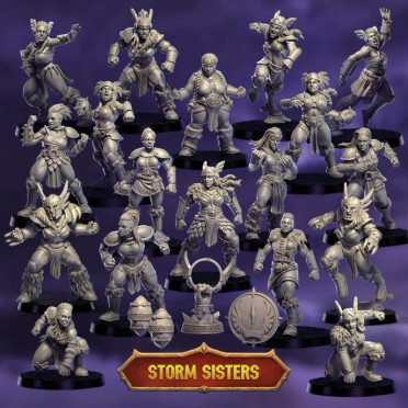 Storm Sisters - Équipe d'Amazones