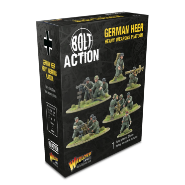 Boite de Bolt Action - German - Heavy Weapons Platoon