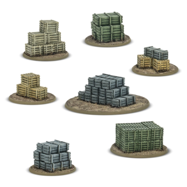 Boite de Bolt Action - Objective Marker Set - Crates