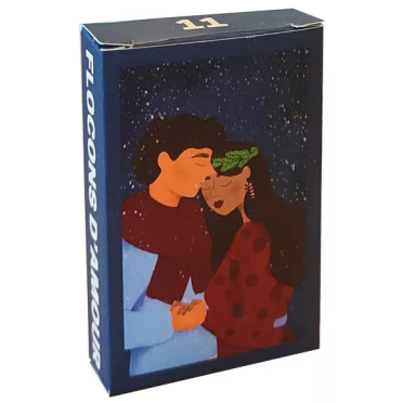 Boite de Mini puzzle - Flocons d'Amour - 99 pièces