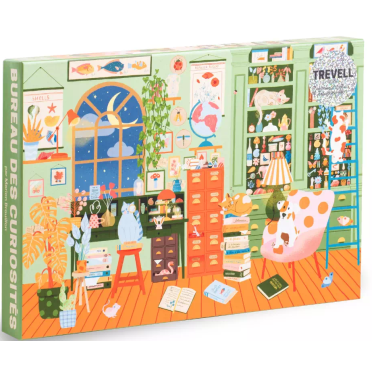 Boite de Puzzle - Bureau des Curiosités - 1500 pièces
