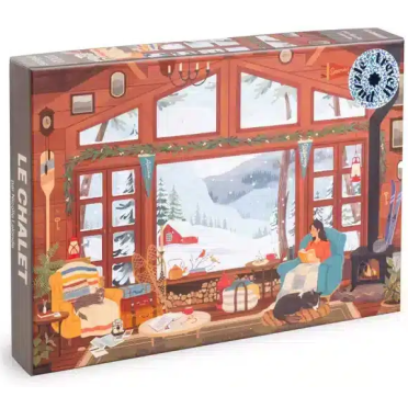 Boite de Puzzle - Le Chalet - 1000 pièces
