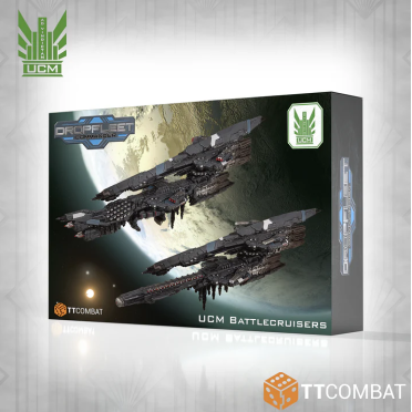 Boite de Dropfleet Commander - UCM Battlecruisers