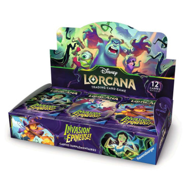 Boite de Lorcana - Boite de 24 Boosters Invasion Epineuse!