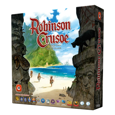 Boite de Robinson Crusoe: Adventures on the Cursed Island