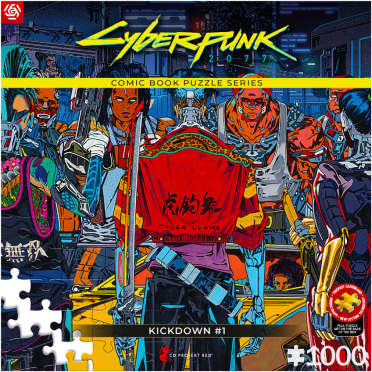 Boite de Puzzle - Cyberpunk 2077 Kickdown - 1000 pièces