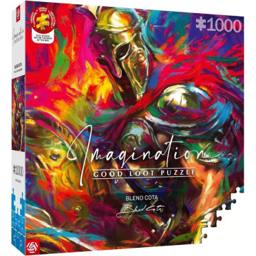 Boite de Puzzle - Blend Cota - The Illyrian Warrior - 1000 pièces