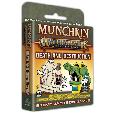 Boite de Munchkin Warhammer: Age of Sigmar – Death and Destruction