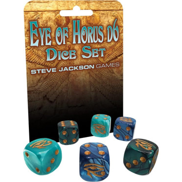 Boite de Eye of Horus D6 Dice Set