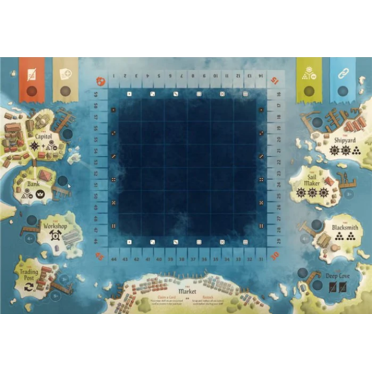 Boite de Seas of Havoc: Neoprene Playmat