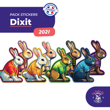 Boite de Dixit (Edition 2021) - Pack de stickers