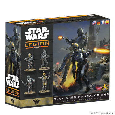 Boite de Star Wars: Légion - Clan Wren Mandalorians - Occasion