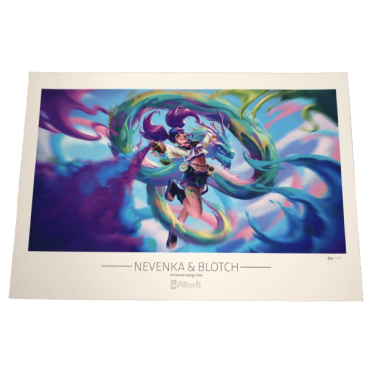 Boite de Altered - Art Print Nevenka et Blotch