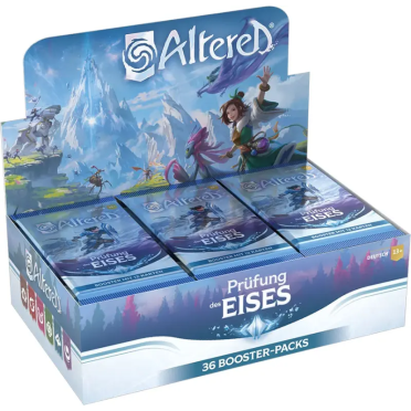 Boite de Altered - Prüfung des Eises - 36 Boosters Display