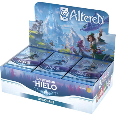 Boite de Altered - La Prueba del Hielo - 36 Boosters Display