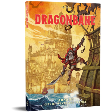 Boite de Dragonbane - Arkand: City of Waves and Flames