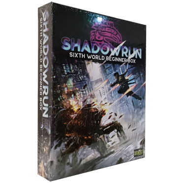 Boite de Shadowrun Sixth Ed Beginner Box