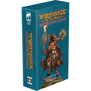 Boite de Warhammer: the Old World Roleplaying Game - Allies & Antagonists Card Deck