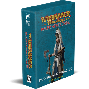 Boite de Warhammer: the Old World Roleplaying Game - Prayers & Miracles Card Deck
