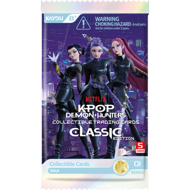 Boite de KPop Demon Hunters - Collectible Trading Cards - Booster - Classic Edition