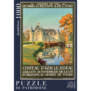 Boite de Château d'Azay-le-Rideau par Constant-Duval