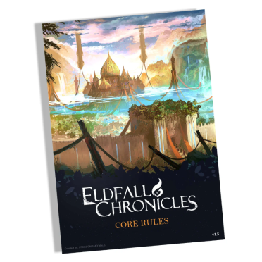 Boite de Eldfall Chronicles - Livre de Règles