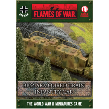Boite de Flames of War - BP44 Armoured Train Infantry Car
