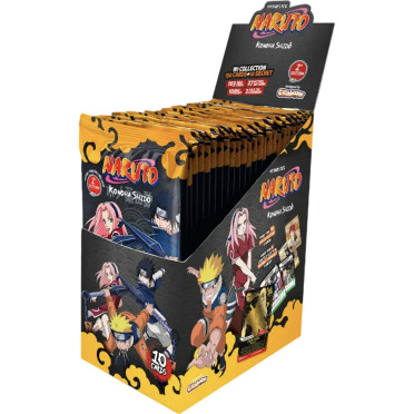 Boite de Naruto Mythos - Set 1 : Konoha Shido 2ème édition - Boite de 24 Boosters