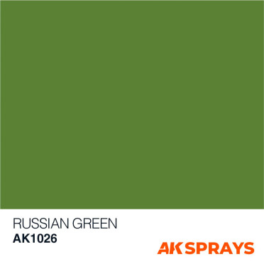 Boite de Russian Green color Spray 150ml