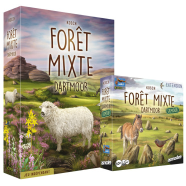 Boite de Forêt Mixte : Dartmoor + extension Exmoor