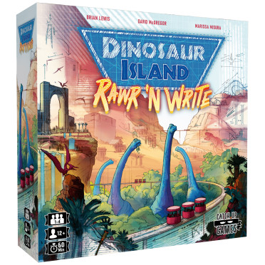 Boite de Dinosaur Island: Rawr' N Write - Occasion