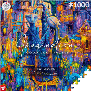 Boite de Puzzle - Roch Urbaniak - Parade of Giants - 1000 pièces