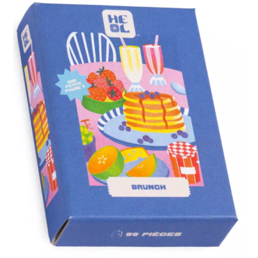Boite de Mini puzzle - Brunch – 99 pièces